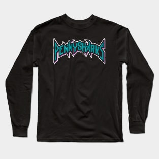 Pennysharks logo Long Sleeve T-Shirt